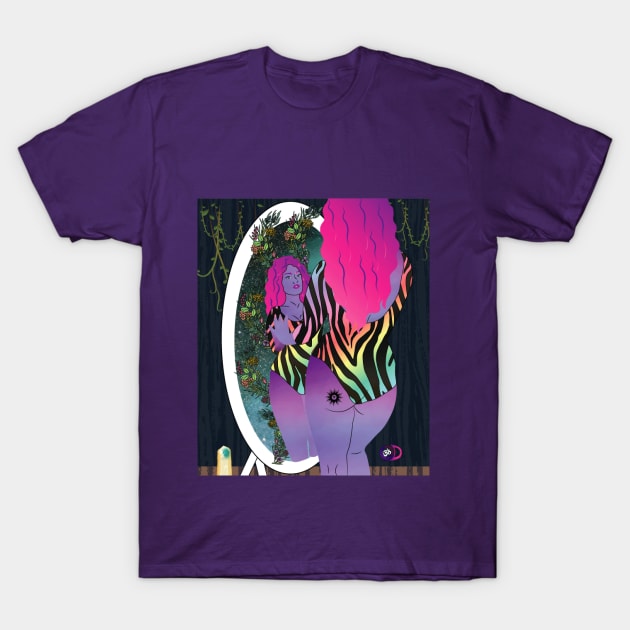 Sexy alien T-Shirt by Olfa's Digital Art 